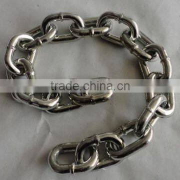 Galvanized Link Chain Din766 Din5685 Link Chain Factory photo-3