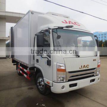120hp New Design 4*2 JAC Refrigerated Truck 4ton photo-2
