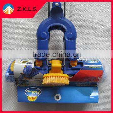 Household Multifunctional PVA Sponge Mop With Small Brush photo-3