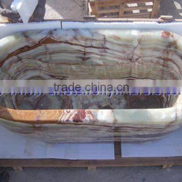 FINE QUALITY ONYX BATHTUBS