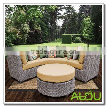 Aluminium Round Sofa Lounge Suite With Cushion