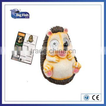 Animal Hedgehog shaped polyresin garden led solar Light