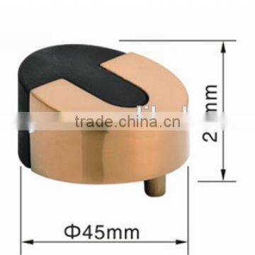 Gilded Floor Mounted Stainless Steel Magnetic Door Stop photo-3