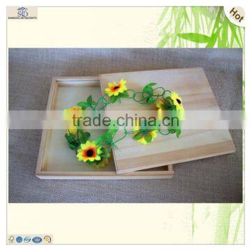 Cheap Display Slid Pine Wooden Pen Gift Box photo-6