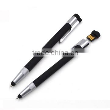 new style and memory customized stylus usb pen drive with 2.0 version as electronic gift item