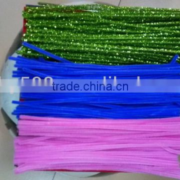 #14040806 assorted color christmas decoration chenille stems