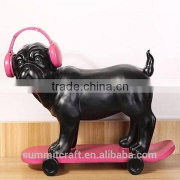 Scooter pug dog resin pug puppies for sale