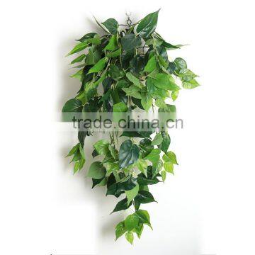 Green Artificial Plant Leave Vines Wholesale for Garden Wall Decoration photo-4