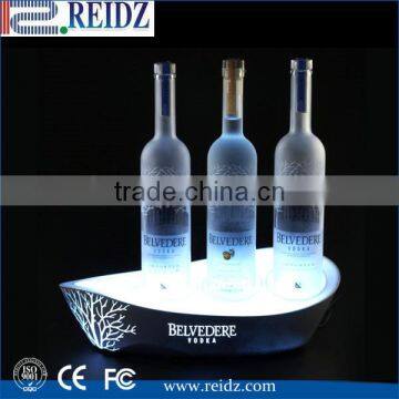  led light bottle holder bar shelf liquor rack bar