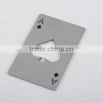 Zinc Alloy Stainless Steel Cast Iron Logo Print Card Bottle Opener