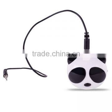New& Hot Lovely Panda Shape Portable Mini Speaker for IPhone photo-5