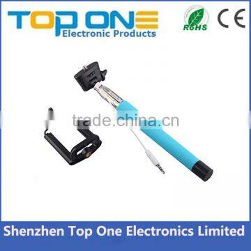 New Products 2016 Innovative Product Cable Take Pole Selfie Stick photo-5
