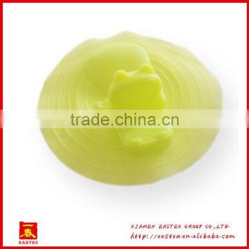 Cute Hippo Design Silica Gel Deodorant Cover for Floor Drain photo-3