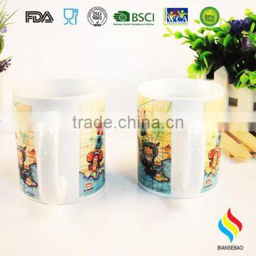Magic Color Changing Cheap Ceramic Coffee Mugs photo-3