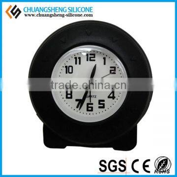 Round Shape Smart Cute Table Clock photo-5