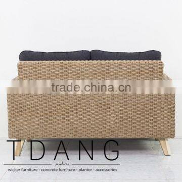 Brandenton Wicker Single Bench - Vietnam Wicker Furniture - Poly Rattan Outdoor Furniture photo-4