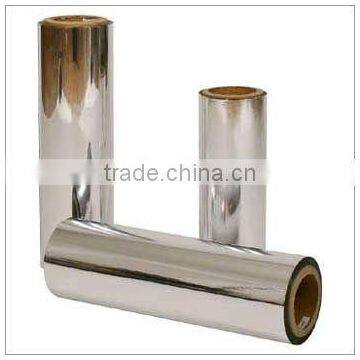 Silver Metallised BOPP film