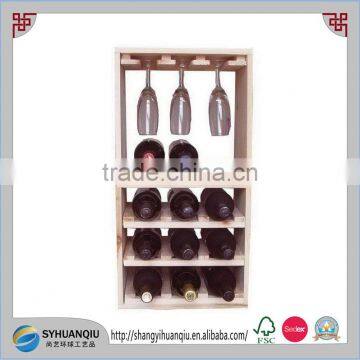 302 Range Solid Oak Wine Cabinet/Oak Wood Wine Rack