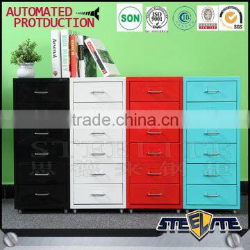 Kid Furniture Make in China 6 Metal Drawer Mobile Storage Cabinet Unit photo-6