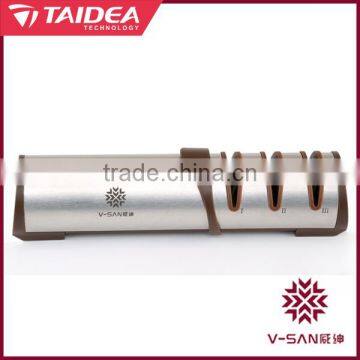 V-SAN Deluxe ROHS Threes Stages Chef Knife Set Sharpener photo-2