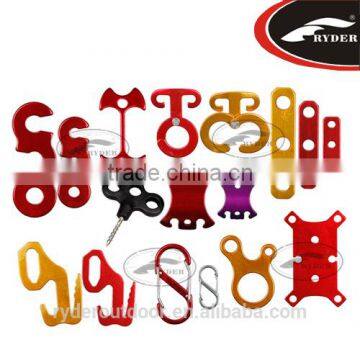 Camping Aluminum Tent Guy Line Tensioner