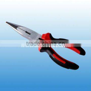 long pointed nose pliers with TPR handle PSC017