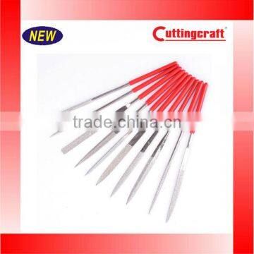 New 10pcs Diamond Needle File Set Diamond Cutting Tool For Glass Ceramic Carbide