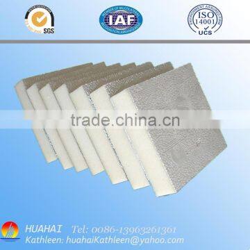 PU pre-insulated duct panel/board with aluminum foil