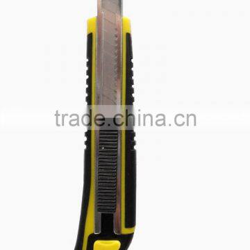 Heavy Duty 9mm Blade Utility Knife With Rubber Grip