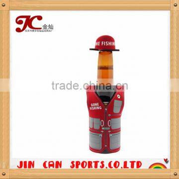 New design! fake neoprene wholesale can cooler bags/can holder