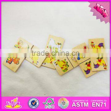 2016 Top Fashion Educational Wooden Kids Domino Toy WJ278168 photo-4
