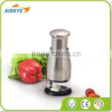 Stainless Steel Kitchen Pressing Onion Garlic Cutter Chopper