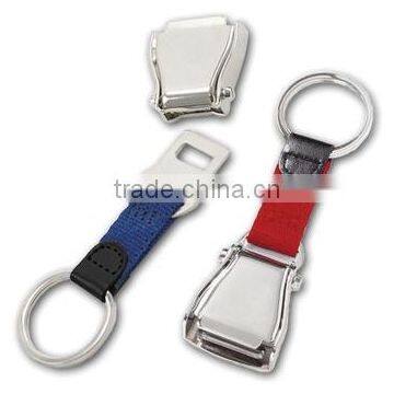 Custom Logo Mini Aircraft Buckle Seatbelt Keychain fo Police Air Marshal photo-4