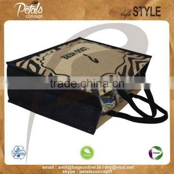Jute Wholesale Bags - PP Laminated Jute From Petals Concept - Promoted at - Made in India photo-3