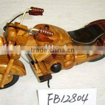 WOODEN MOTO MODEL