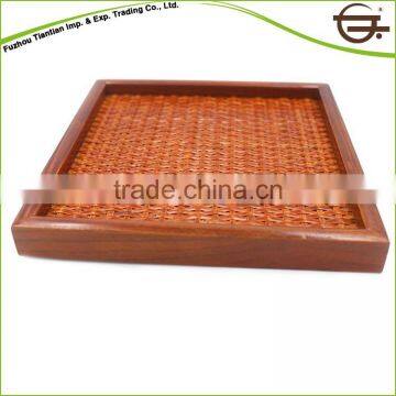 Wholesale Organic Kitchen Wood Serving Tray Set