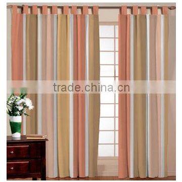 CAR DECORATE COTTON STRIPED CURTAIN / HAND LOOM COTTON CURTAIN / HORIZONTAL COTTON WINDOW CURTAIN