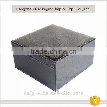 Wholesale Top Quality Leather Multi Utility Storage Box