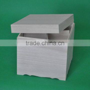 high quality christmas wood tea packaging box