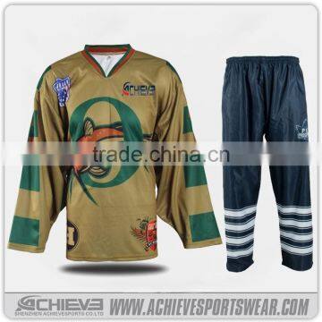 custom practice tackle twill custom silk screen high quality hockey jersey