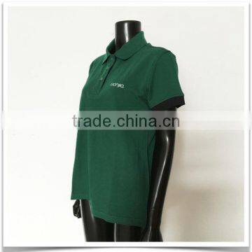 Custom made soft and breathable men's polo shirts with high quality made in china