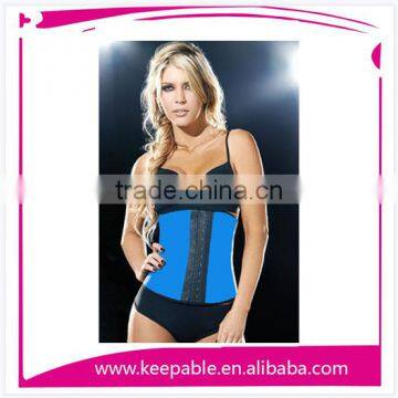 Women Latex Sport Girdle Waist Trainer Corset Body Cincher Shapewear