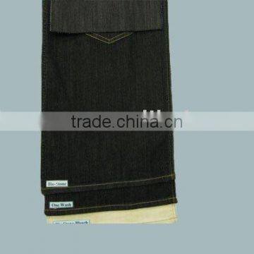 9.5oz 97%cotton 3%stretch men's slub denim fabric denim jeans factory