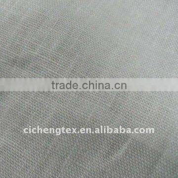 used for leisure garment,solid dyed 100% ramie fabric