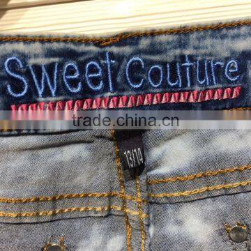 GZY New Style Fashion Ripped Jeans Women Garment Stock 2017 photo-3