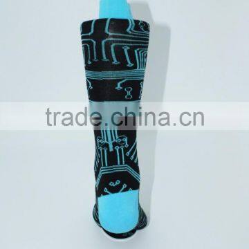 Wholesale Combed Cotton Dress Socks Men as Happy Socks Quality photo-3