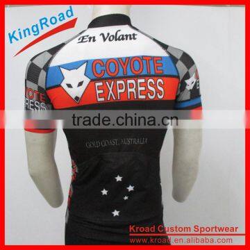 2017 Design Your Own MITI Fabric Sublimated China Custom Men's Cycling Jersey Printing photo-3