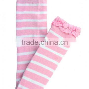 High quality kids children clothes custom baby clothing boutique stripe wholesale pink baby leggings pants