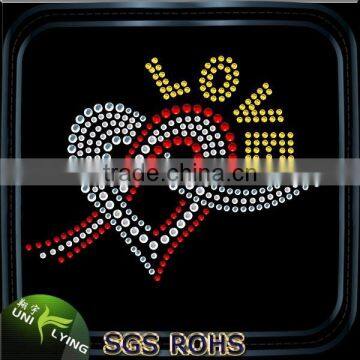 Crystal Custom Rhinestone Hotfix Transfer Motif photo-2
