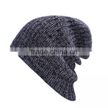 High Quality Plain Color Acrylic Knit Man Cap Hat China Wholesale Manufacture photo-2